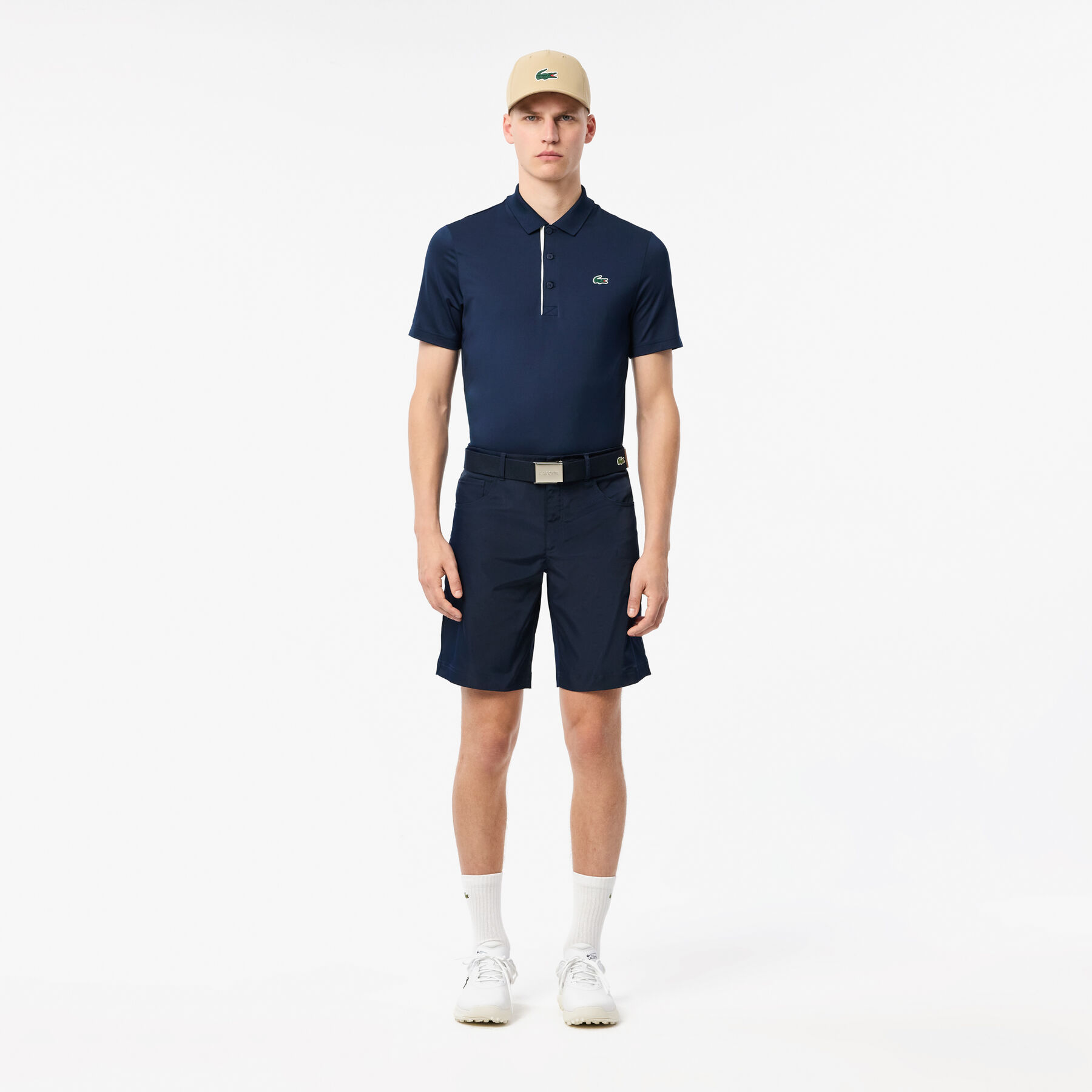 Ultra-Dry Anti-UV Stretch Jersey Golf Polo Shirt lacoste ultra dry anti uv stretch jersey golf polo shirt