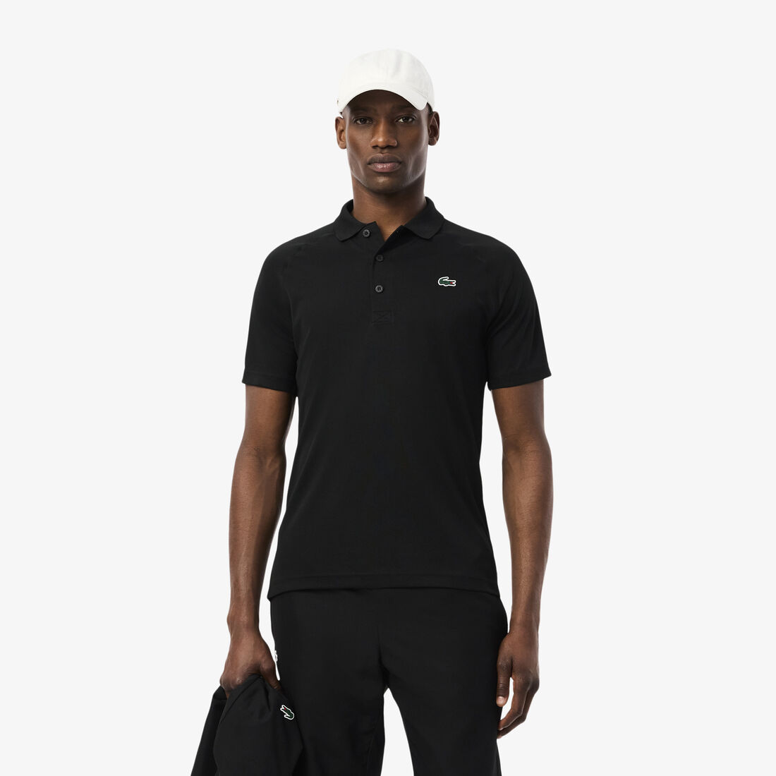 Buy Men's Lacoste SPORT Breathable RunResistant Interlock Polo Shirt Lacoste UAE