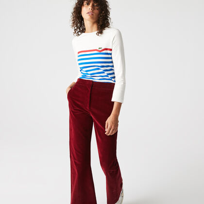 Women’s Made In France Striped Organic Cotton T-shirt