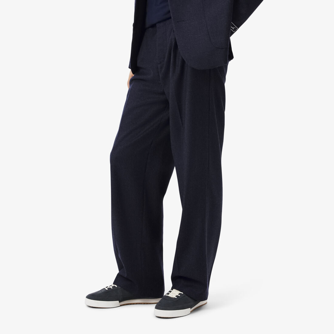 Straight Fit Felted Wool Pants Straight Fit Felted Wool Pants - HH5730-00-725