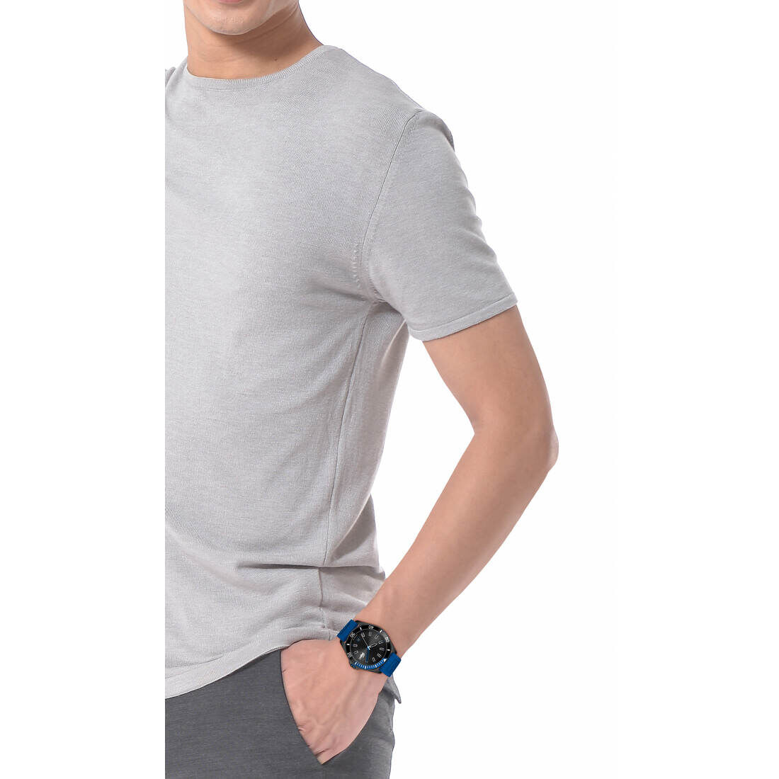 Men Tiebreaker Non-metal Watch Men Tiebreaker Non-metal Watch - 2011262-BLK