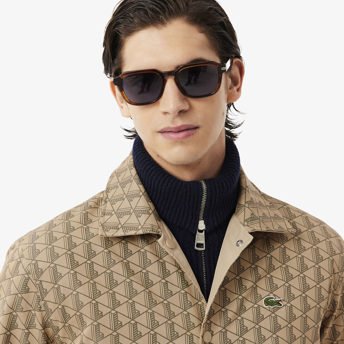 Reversible Bi Material Monogram Jacket Reversible Bi Material Monogram Jacket - BH5163-00-IXQ