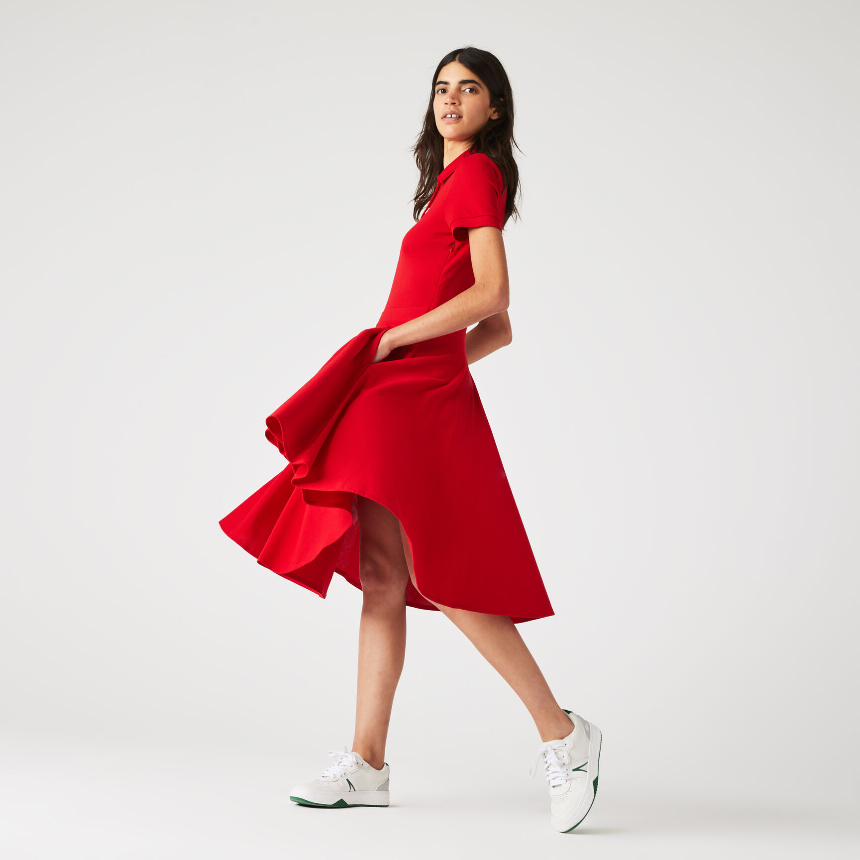 Women&rsquo;s Fitted Cotton Piqu&eacute; Polo Dress