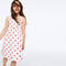 lacoste girls  polka dot cotton dress