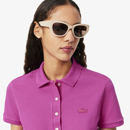 L.12.d Slim Fit Stretch Petit Pique Polo Shirt