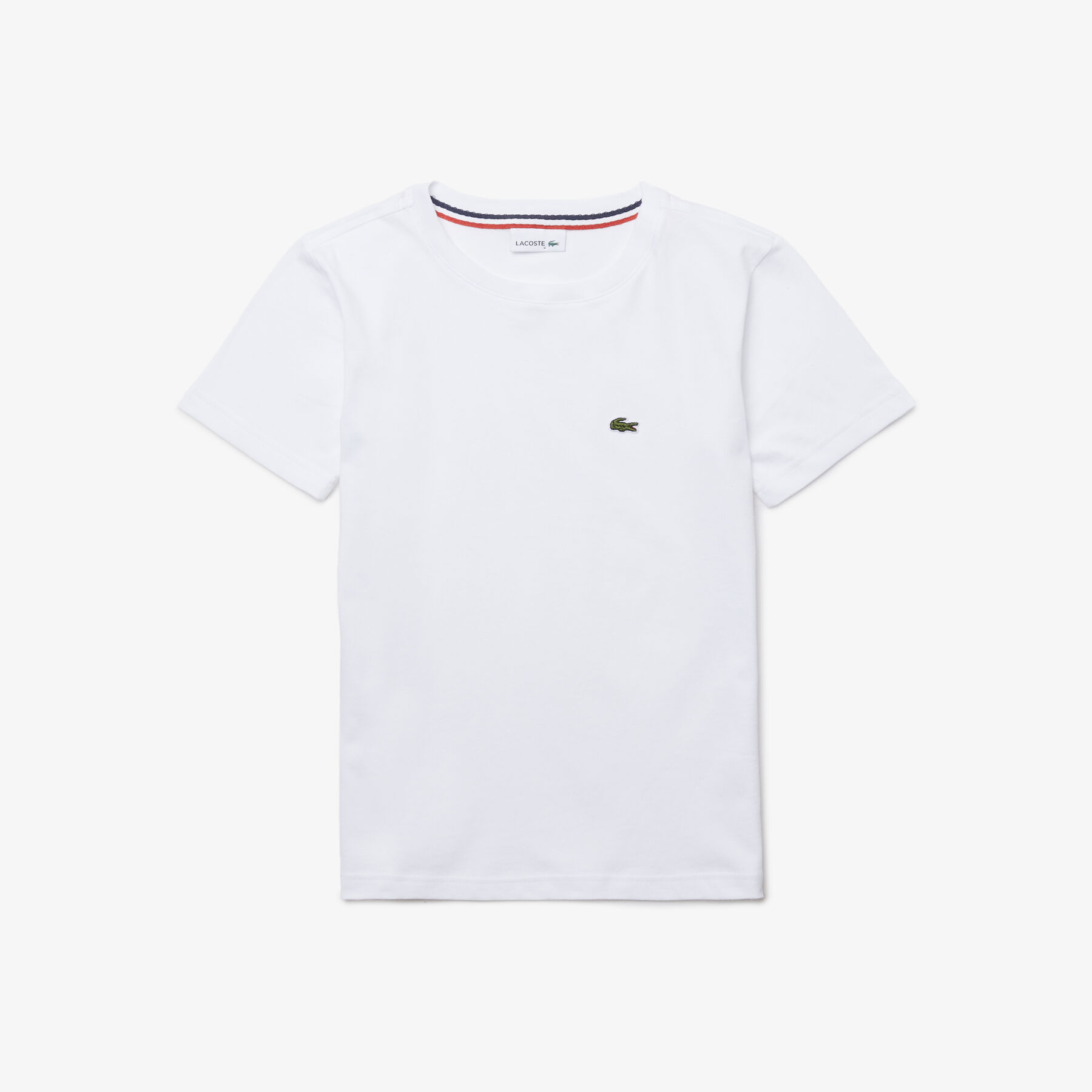 Kids' Crew Neck Cotton Jersey T-shirt lacoste kids crew neck cotton jersey t shirt