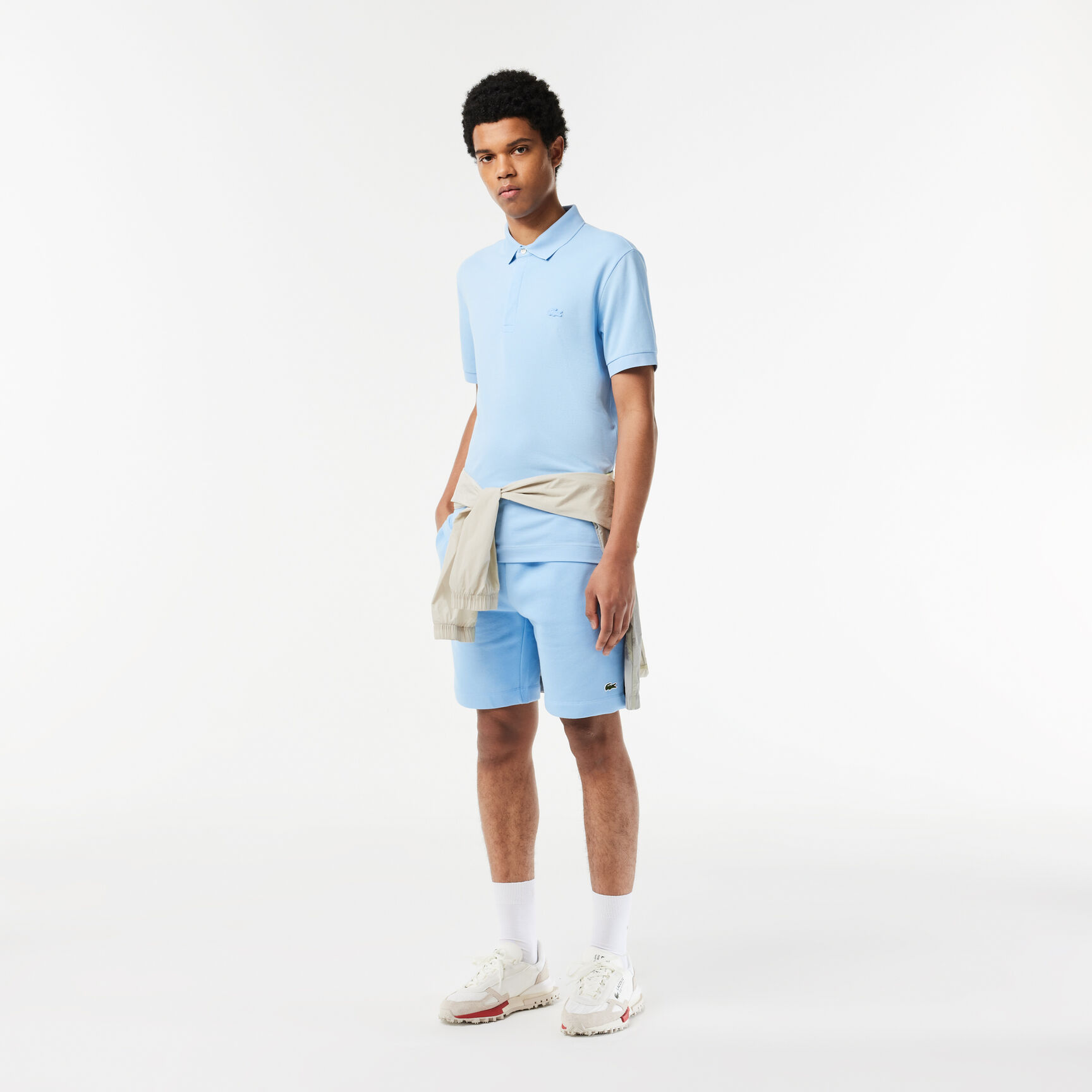 قميص بولو بيكيه باريسي بقصة عادية Smart Paris Polo Shirt Stretch Cotton - PH5522-00-HBP