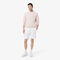 lacoste regular fit fleece shorts