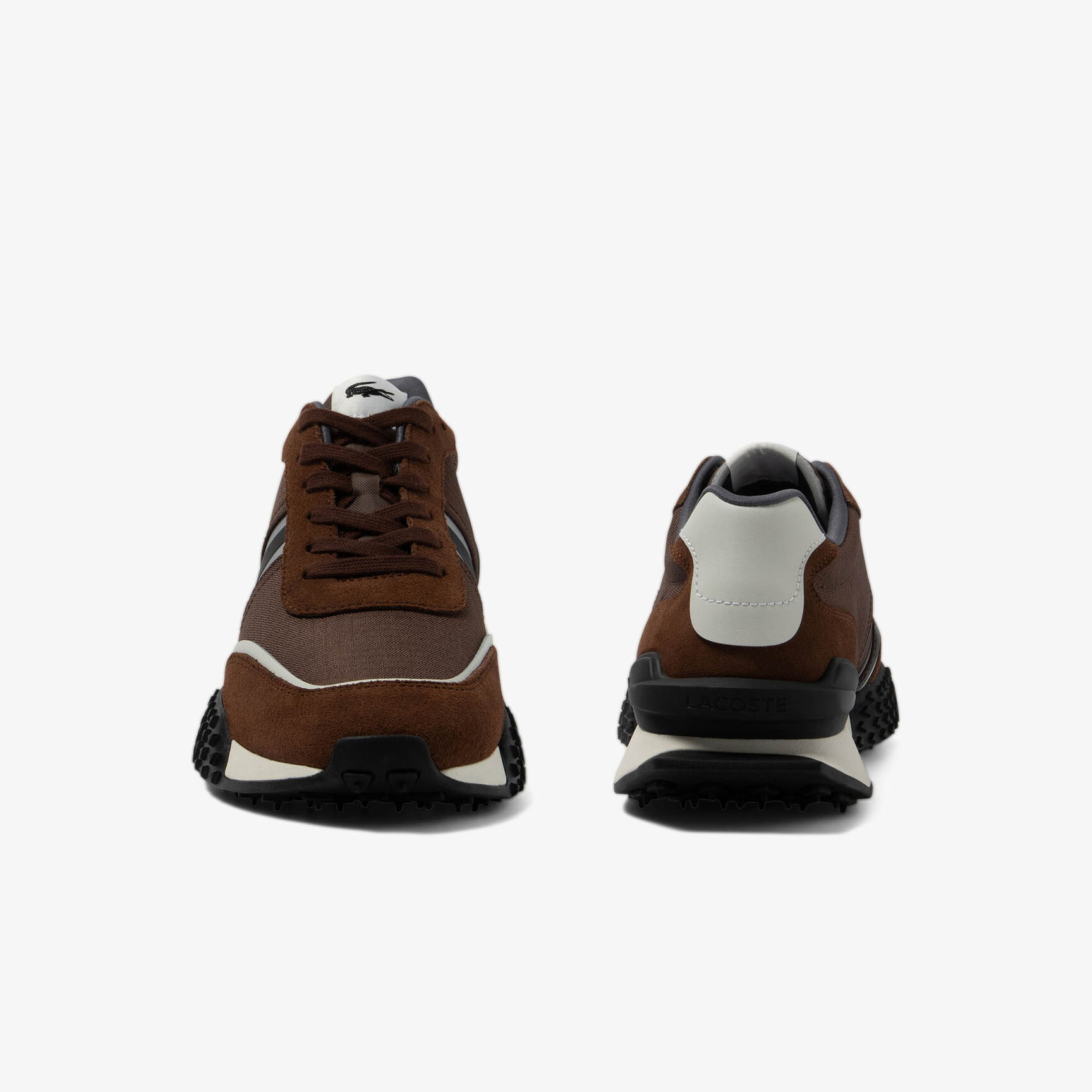 سنيكرز ال-سبين ديلوكس بلمسة معدنية للرجال Men's L-Spin Deluxe Metal Pop Trainers - 46SMA0098-1W7