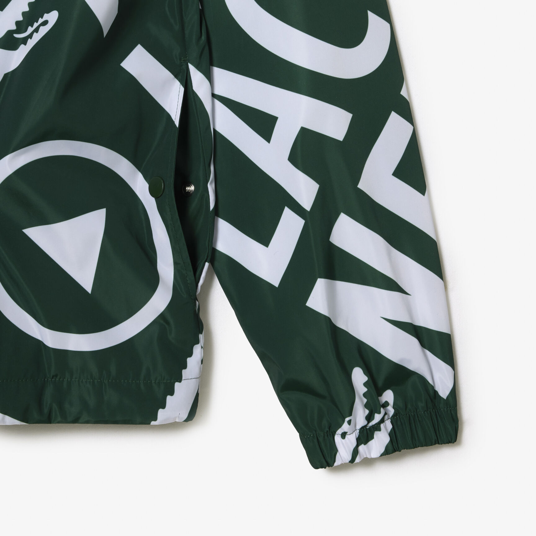 جاكيت بولو بنقشة للجنسين مجموعة Lacoste x Netflix