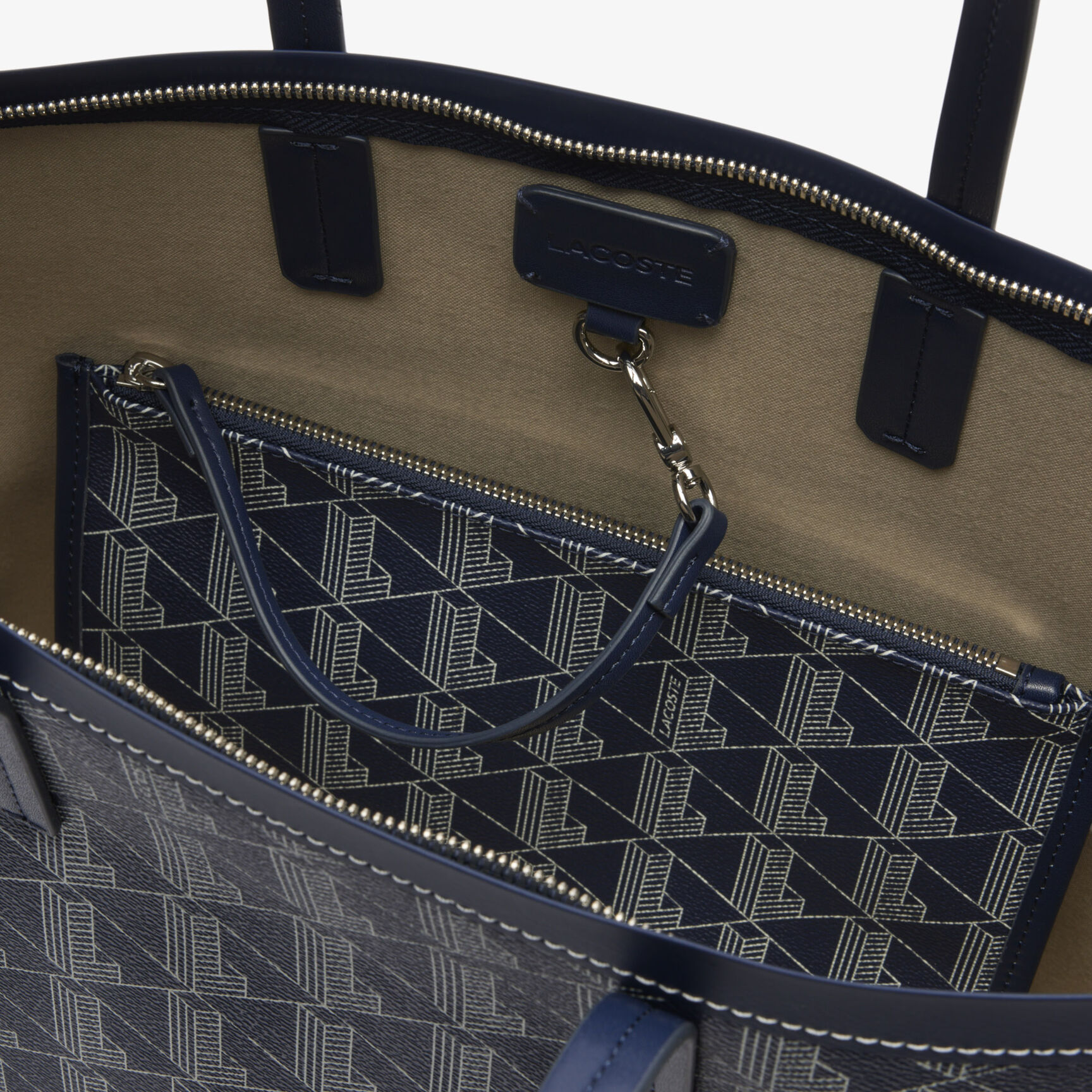 Zely Grained Tote with Pouch Zely Grained Tote with Pouch - NF5001ZE-P43