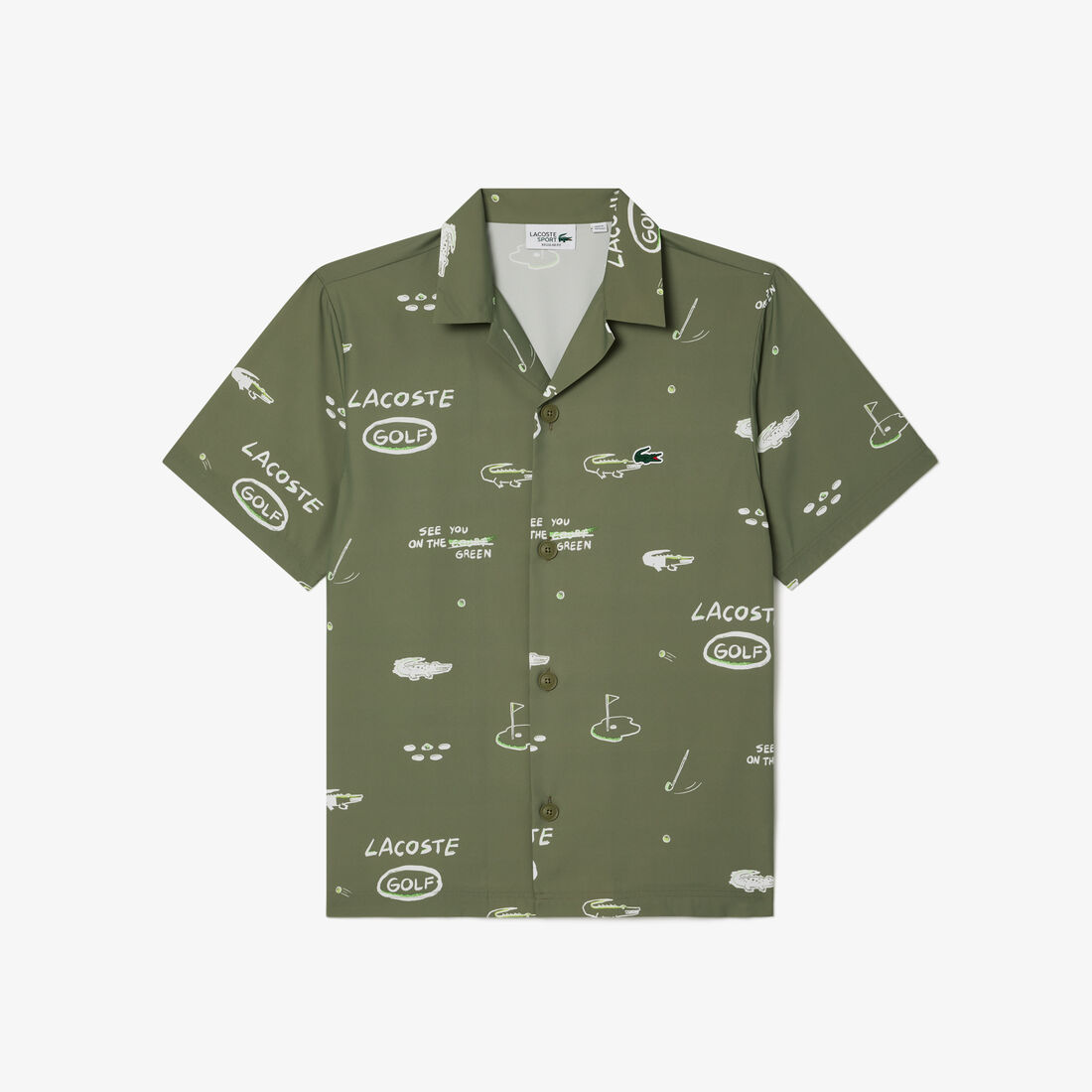 قميص جولف بأكمام قصيرة ومضاد للأشعة فوق البنفسجية Ultra-Dry Anti-UV Short Sleeved Golf Shirt - CH7568-00-IBJ