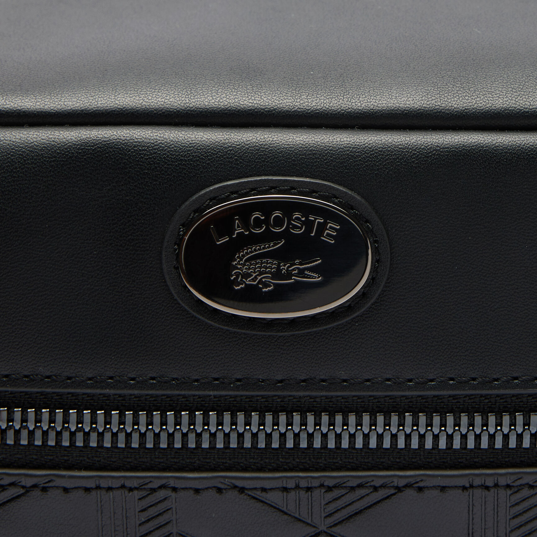 Leather Monogram Print Pouch Purse - NH4398MR-000