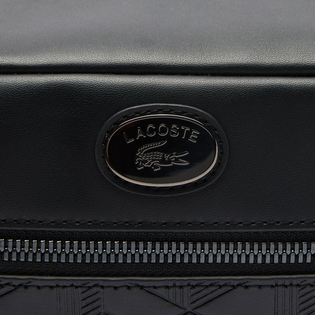 محفظة جلدية بطبعة مونوغرام Leather Monogram Print Pouch Purse - NH4398MR-000