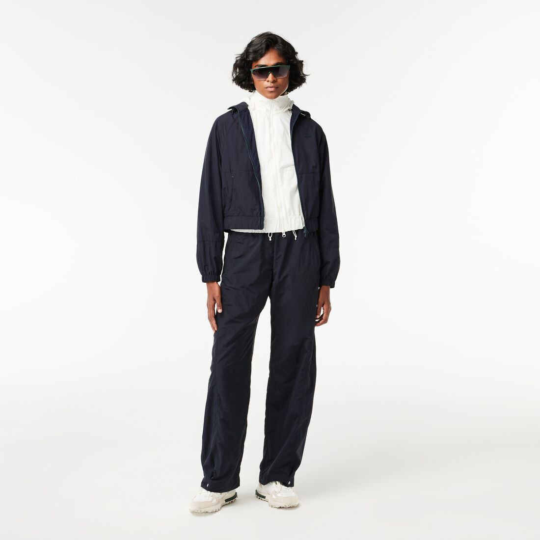 Wide Leg Nylon Sportsuit Track Pants Wide Leg Nylon Sportsuit Track Pants - XF0753-00-HDE