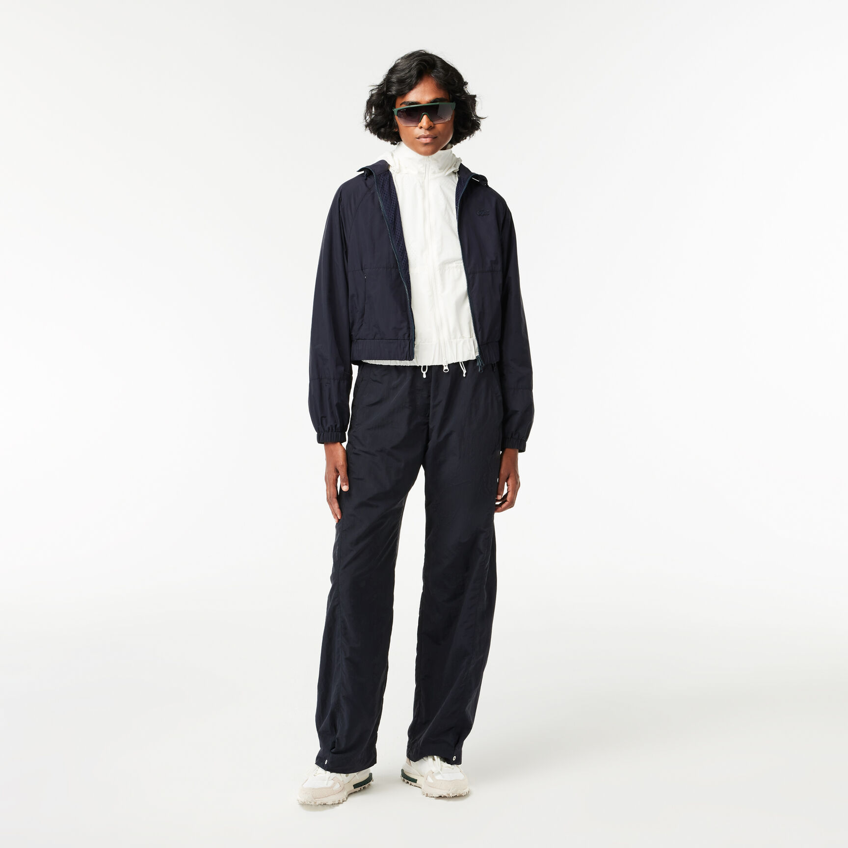 Wide Leg Nylon Sportsuit Track Pants Wide Leg Nylon Sportsuit Track Pants - XF0753-00-HDE