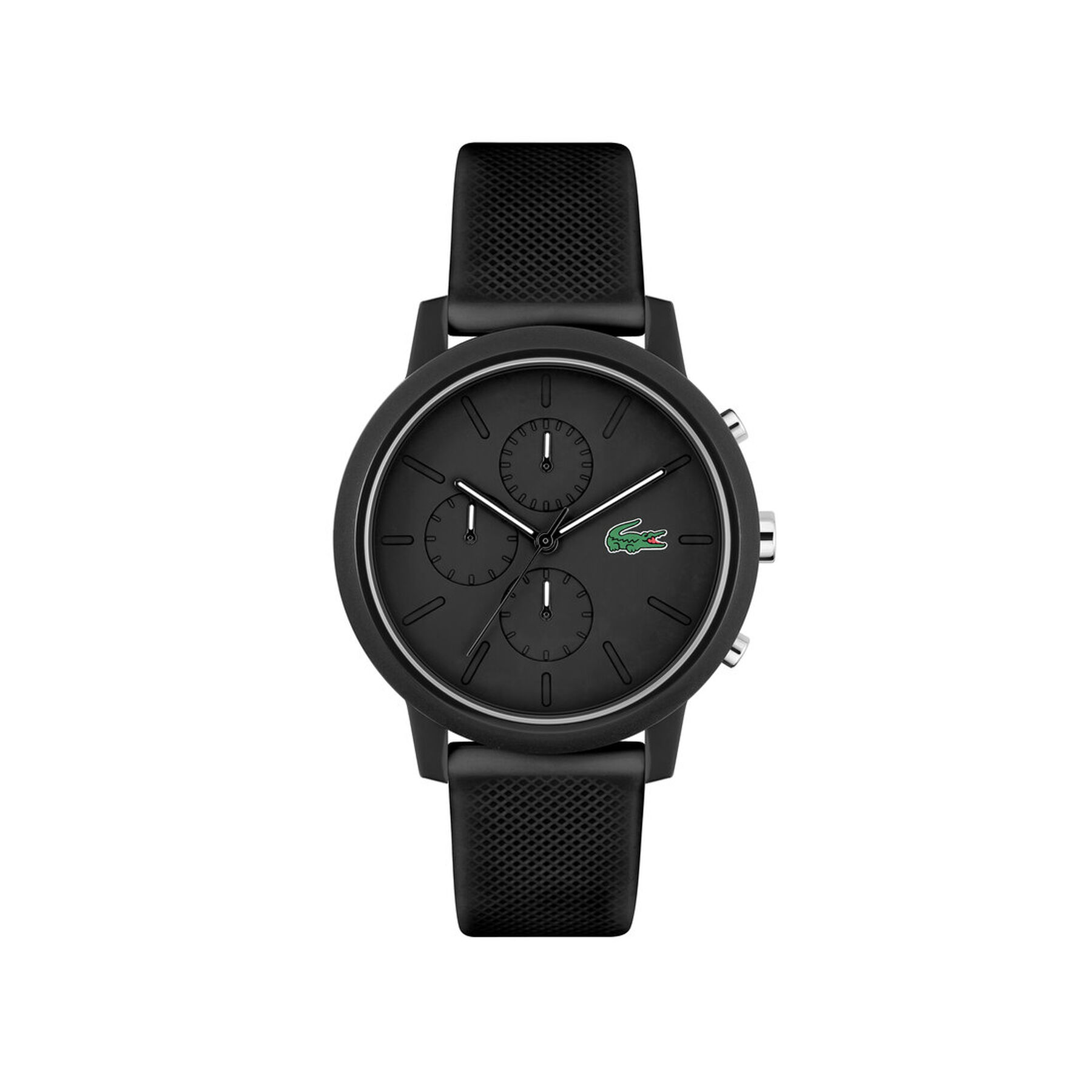 ساعة لاكوست 12.12 كرونو Men L1212 Non-metal Watch - 2011243-BLK