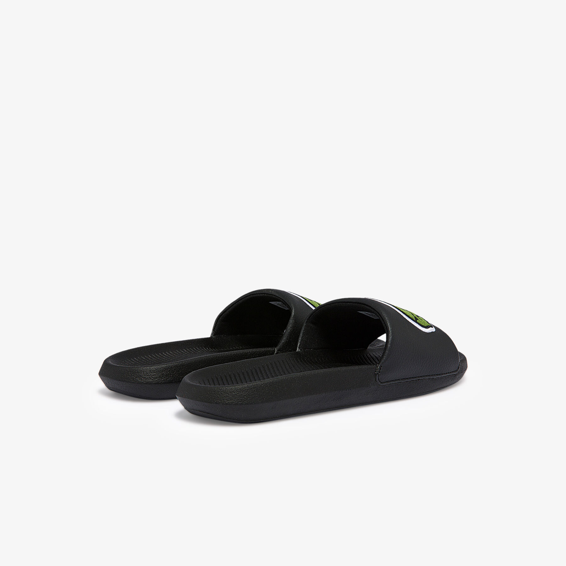 Men's Croco Synthetic Slides lacoste men s croco synthetic slides
