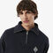 كنزة صوفية فضفاضة بياقة بسحاب Loose Fit Zipped Neck Pique Sweatshirt - SH0030-00-350