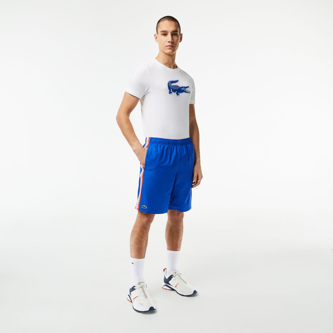 Men's Lacoste Recycled Polyester Tennis Shorts