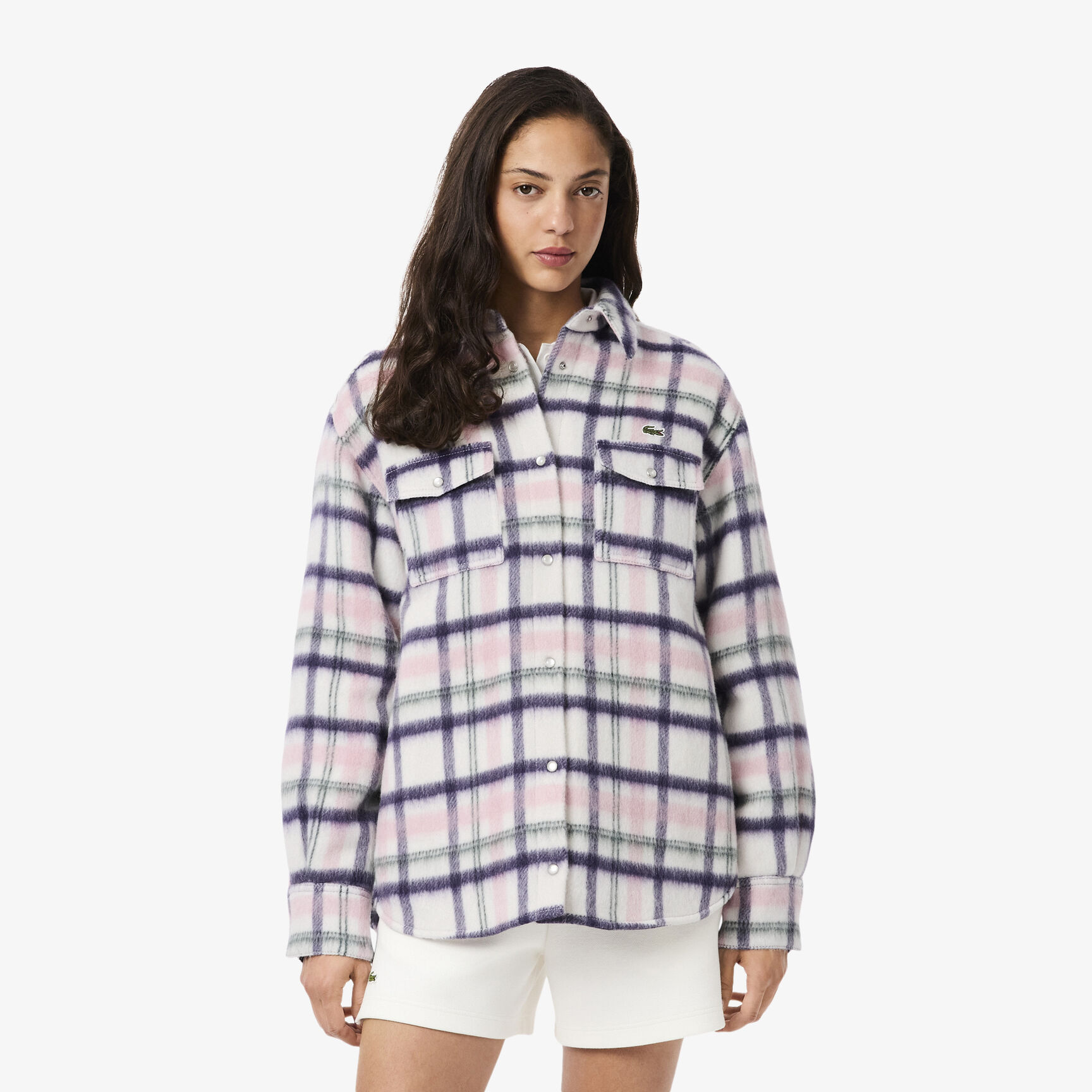 Oversized Quilted Wool Overshirt - BF5806-00-AI9