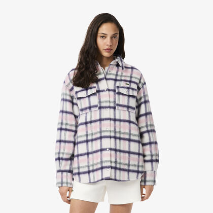 Oversized Quilted Wool Overshirt