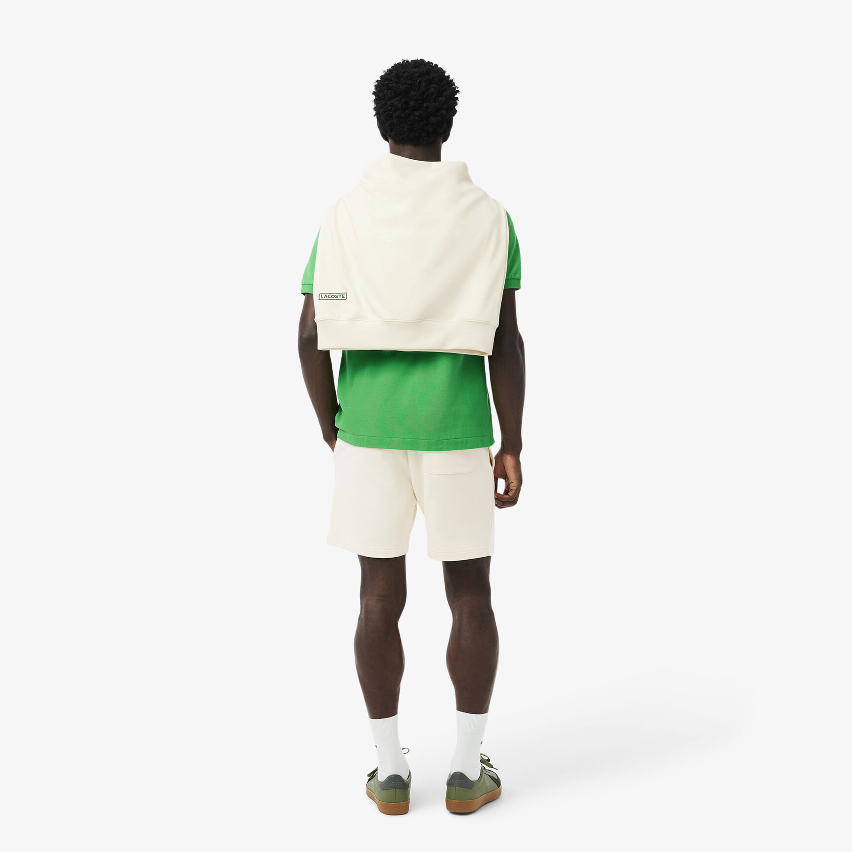 شورت من الصوف بطباعة ثلاثية الأبعاد بمقاس عادي Regular Fit 3D Print Fleece Shorts - GH9708-00-XFJ