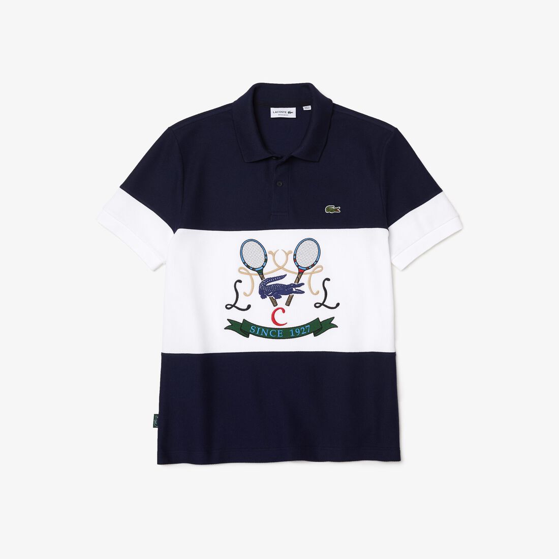 Men's Lacoste Regular Fit Tennis Embroidery Cotton Polo Shirt Men's Lacoste Regular Fit Tennis Embroidery Cotton Polo Shirt
