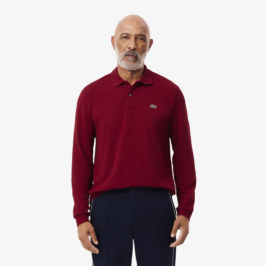 Original L.12.12 Long Sleeve Cotton Polo Shirt - L1312-00-476