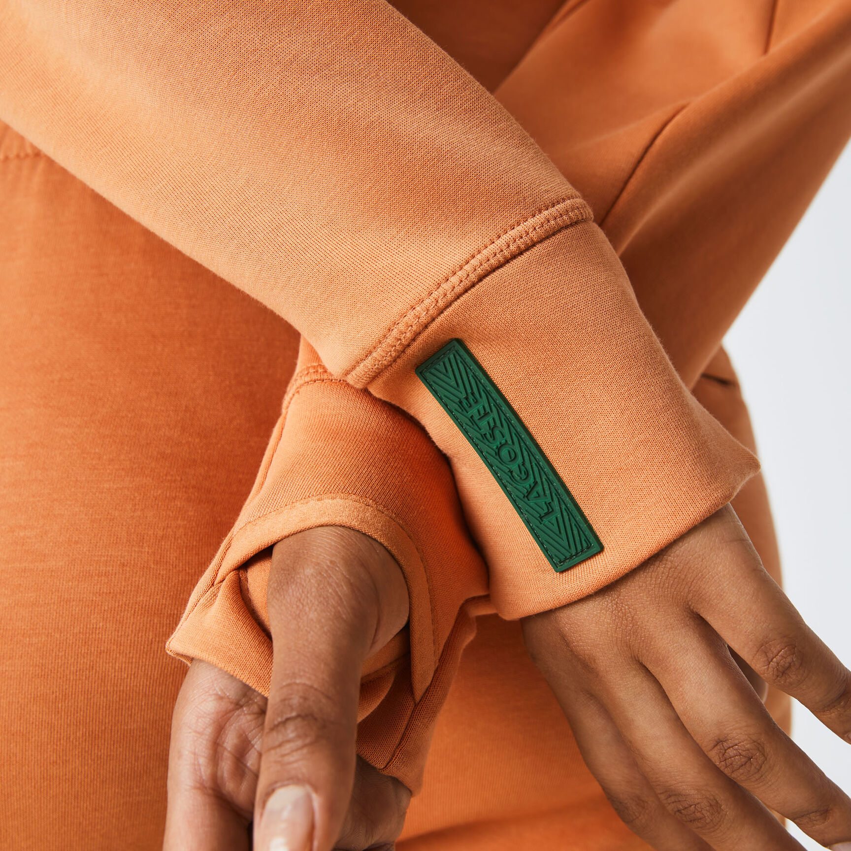 Short Cut Cotton Hoodie