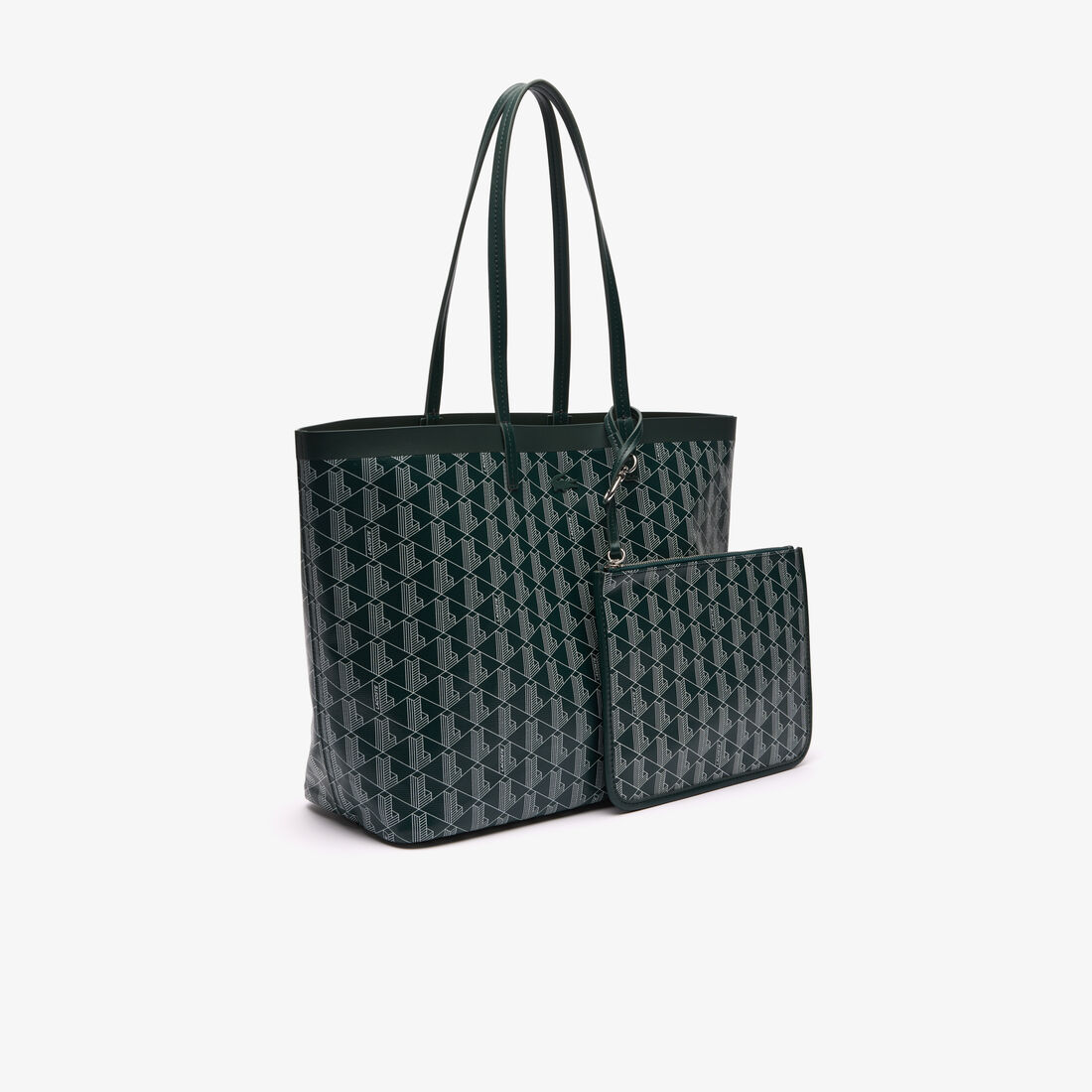 حقيبة زيلي مع حقيبة قابلة للإزالة Zely Coated Canvas Monogram Medium Tote - NF4344ZE-M44