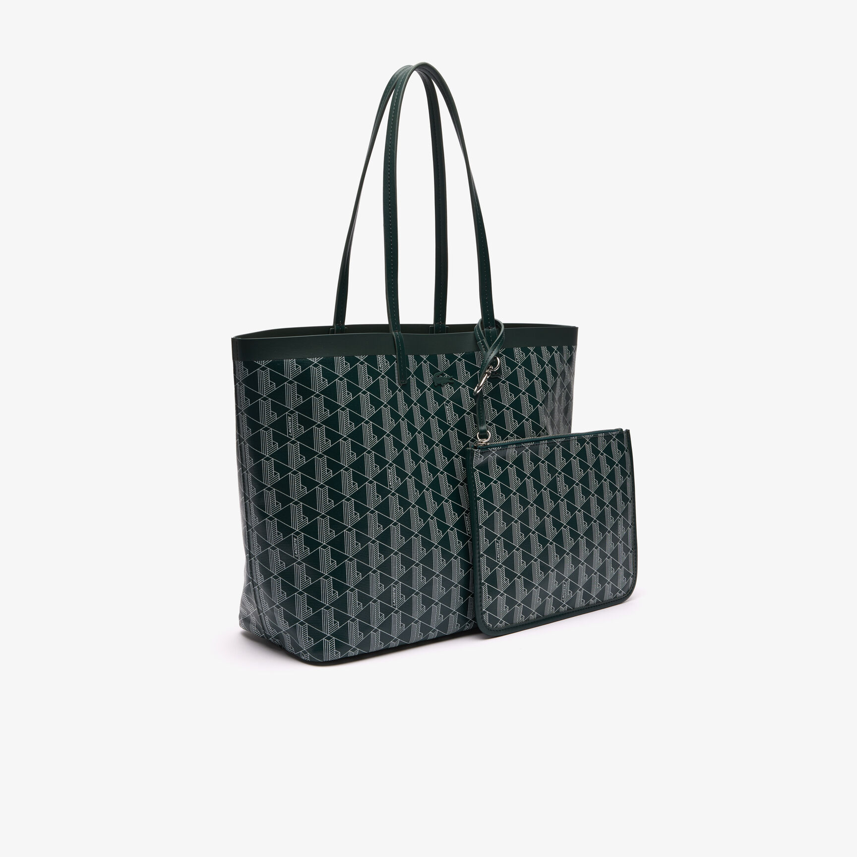 حقيبة زيلي مع حقيبة قابلة للإزالة Zely Coated Canvas Monogram Medium Tote - NF4344ZE-M44