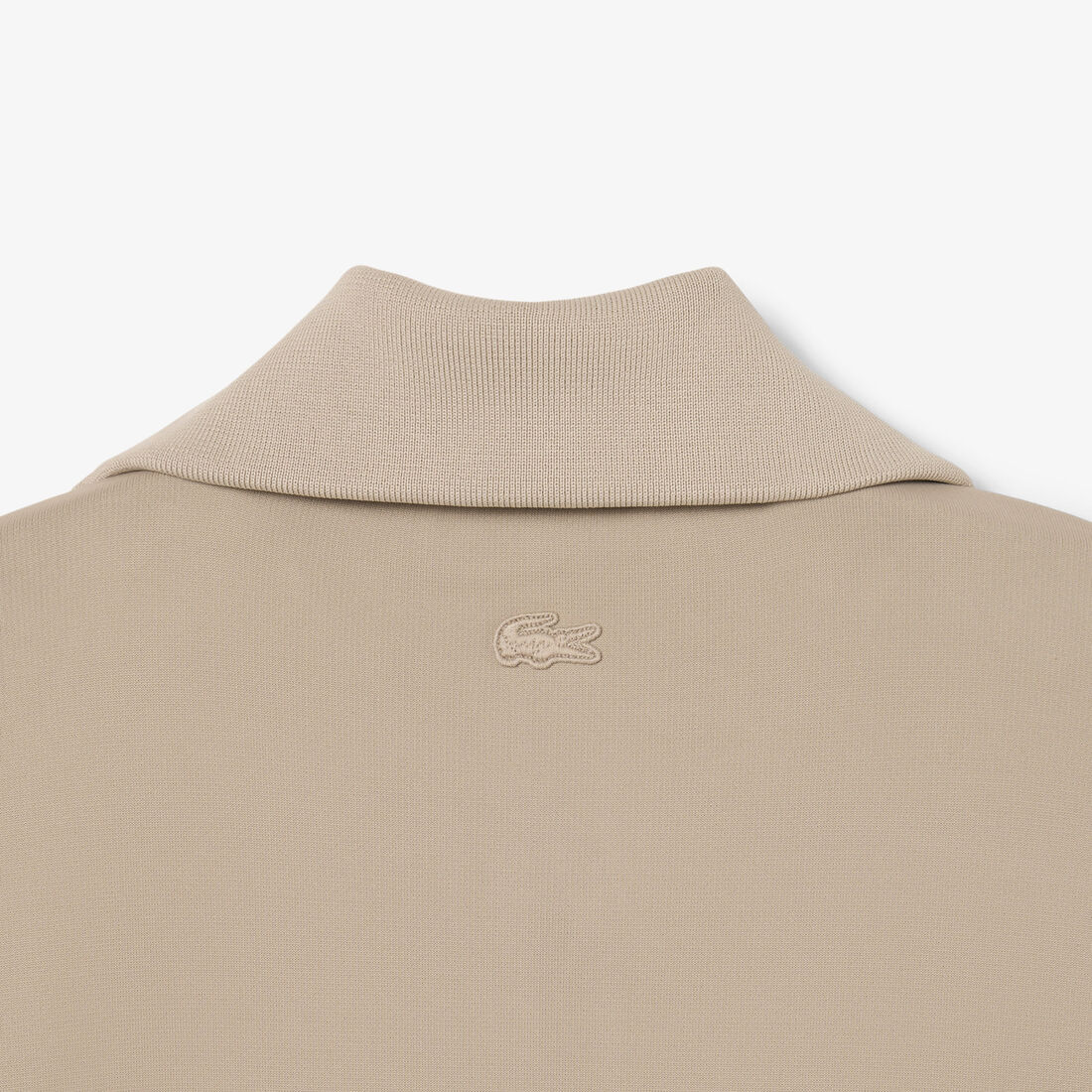 Runway High Neck Zipped Satin Sweatshirt lacoste runway high neck zipped satin sweatshirt