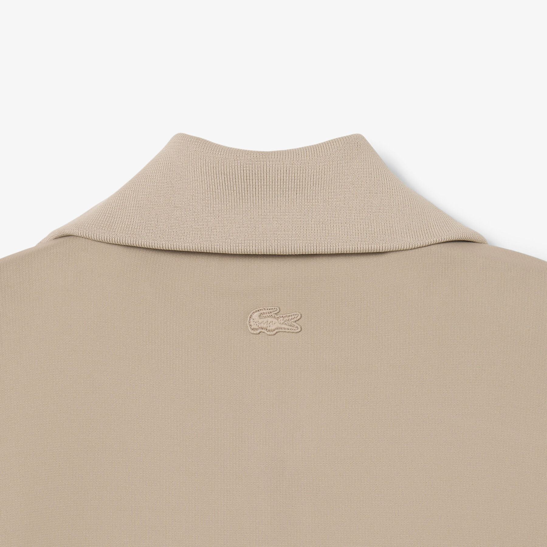 Runway High Neck Zipped Satin Sweatshirt lacoste runway high neck zipped satin sweatshirt