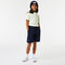 kids  lacoste organic brushed cotton fleece shorts