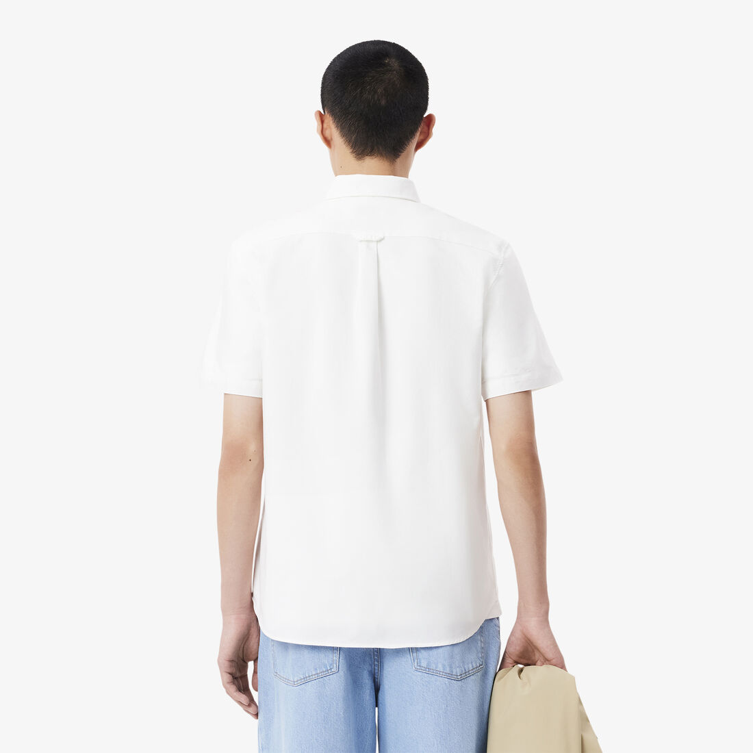 قميص أكسفورد بقصّة عادية وأكمام قصيرة Regular Fit Short Sleeved Oxford Shirt - CH1917-00-001