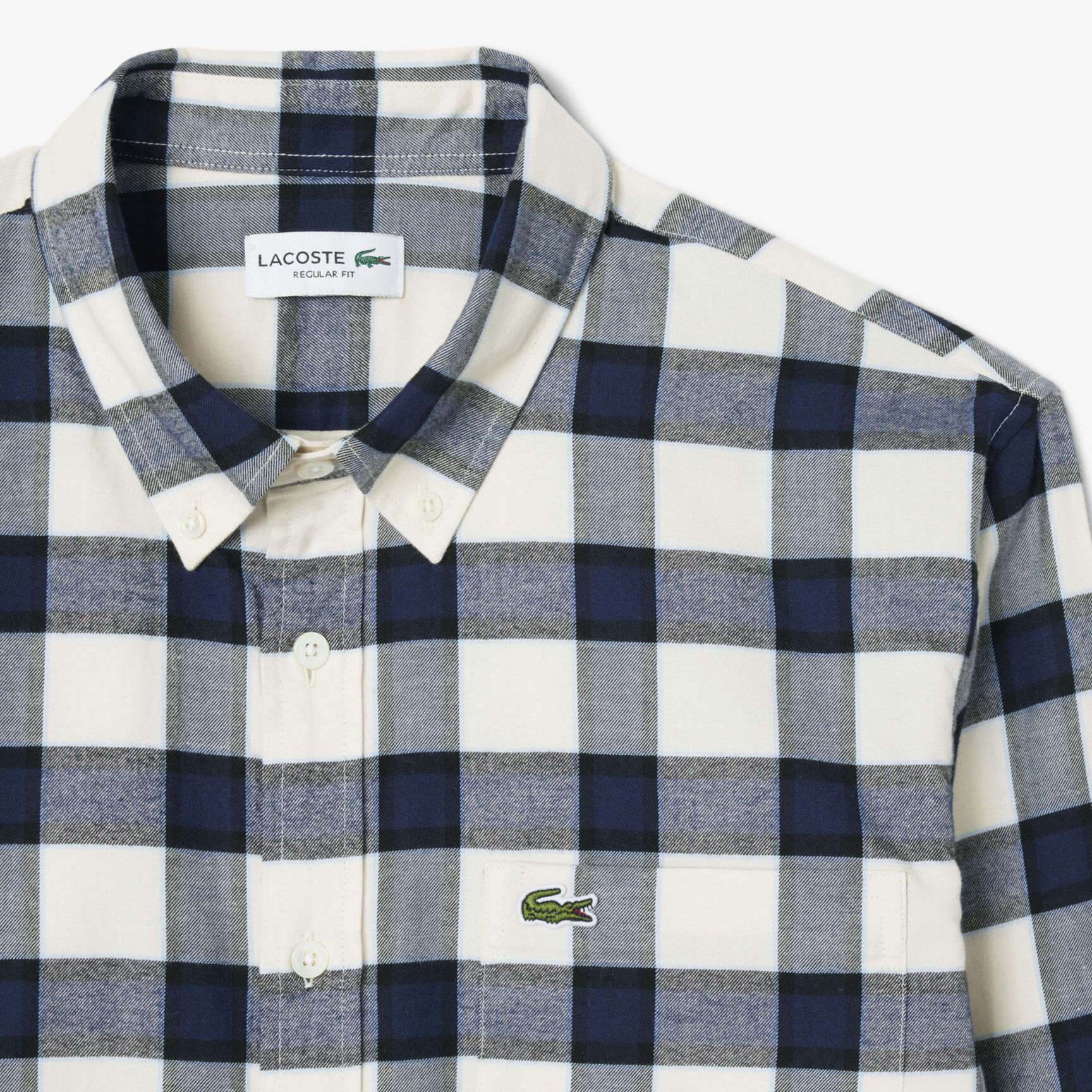 Regular Fit Plaid Flannel Shirt - CH5097-00-BIR
