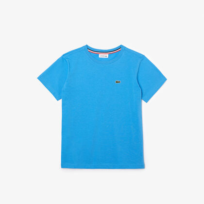 Kids' Crew Neck Cotton Jersey T-shirt Kids' Crew Neck Cotton Jersey T-shirt