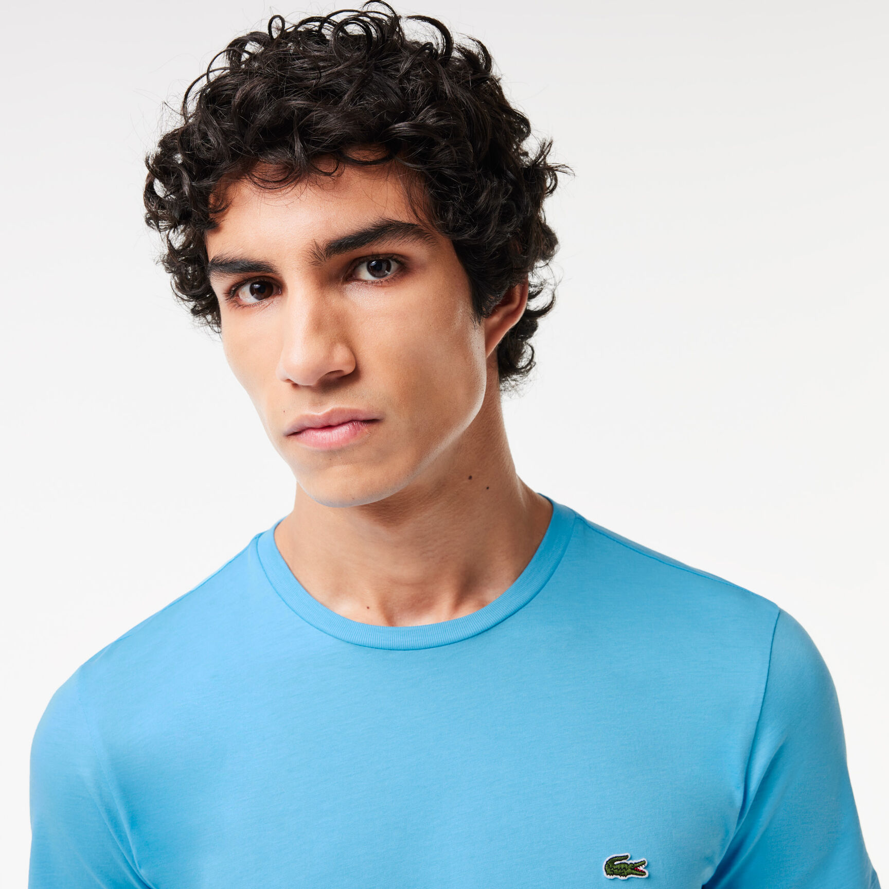 تي شيرت قطن بيما Men's Crew Neck Pima Cotton Jersey T-shirt - TH6709-00-IY3