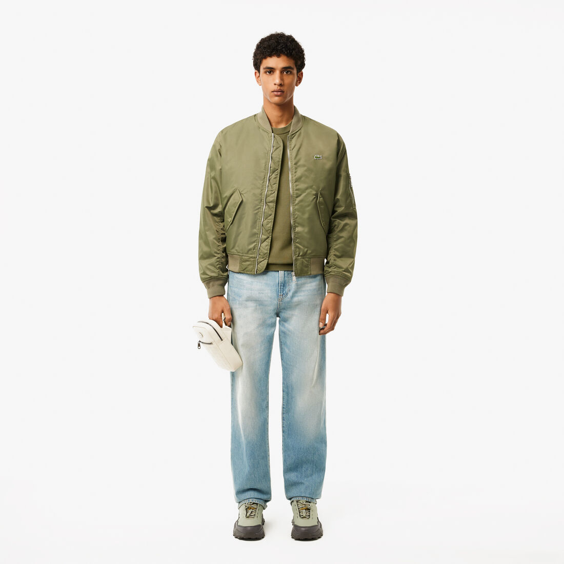 Monochrome Cotton Crew Neck Sweater Monochrome Cotton Crew Neck Sweater - AH1985-00-BMY