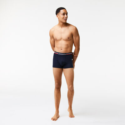 Pack Of 3 Iconic Trunks With Three-tone Waistband