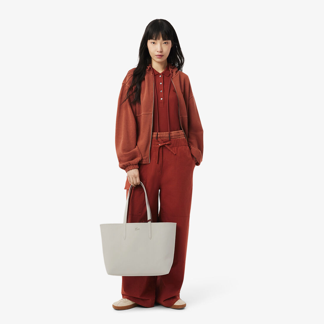 حقيبة آنا بسحاب ذات وجهين Anna Reversible Zipped Tote - NF4936AS-Q70