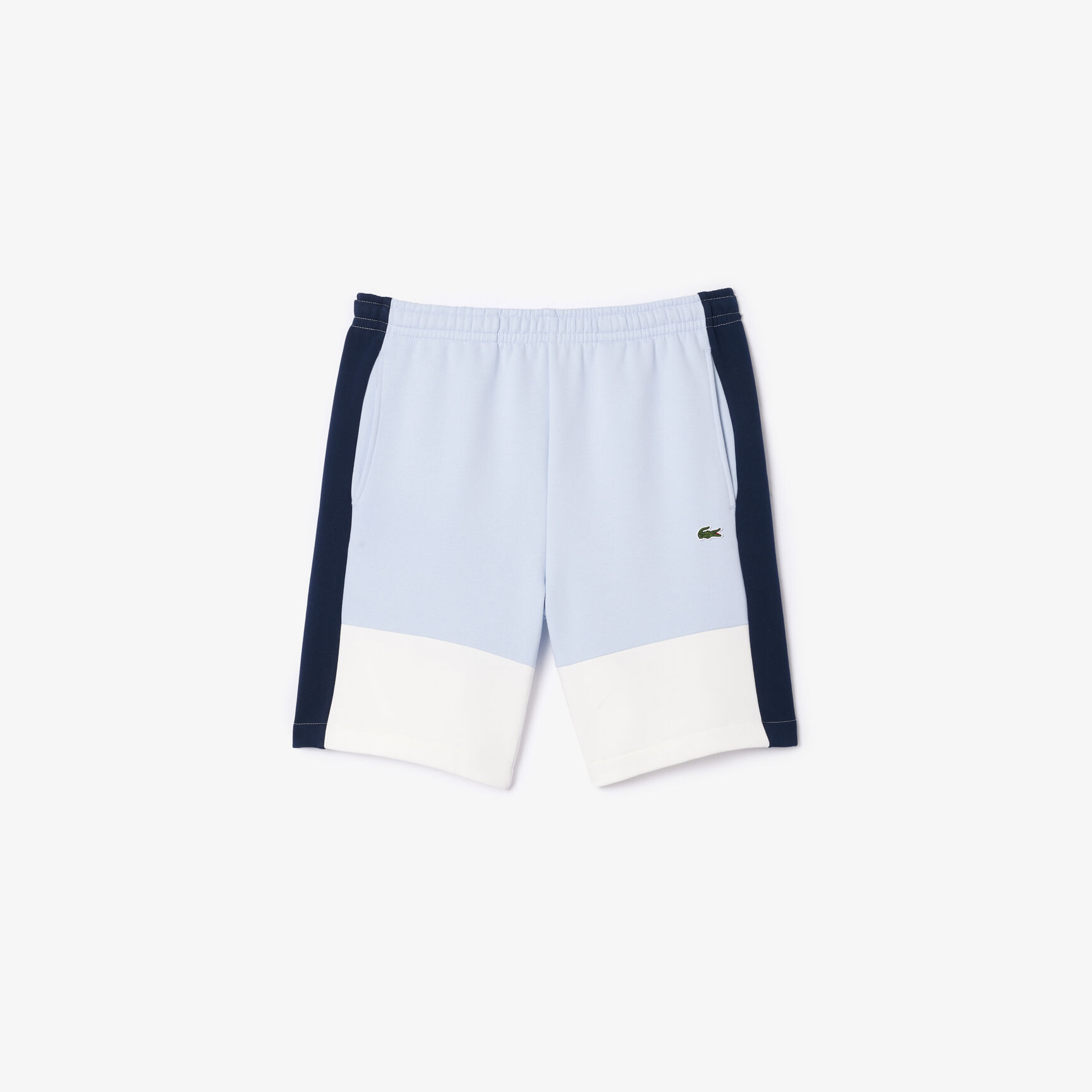 Regular Fit Brushed Fleece Colourblock Jogger Shorts - GH1319-00-IHI