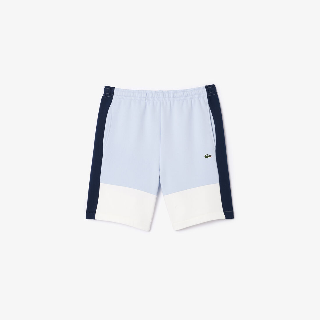 Regular Fit Brushed Fleece Colourblock Jogger Shorts Regular Fit Brushed Fleece Colourblock Jogger Shorts - GH1319-00-IHI