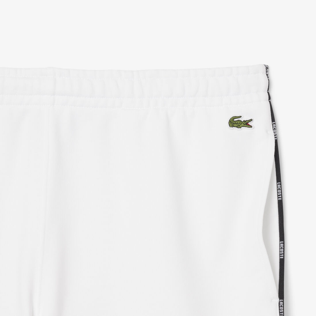 شورت من القطن والصوف بشعار الماركة Logo Trim Cotton Fleece Shorts - GH9896-00-001