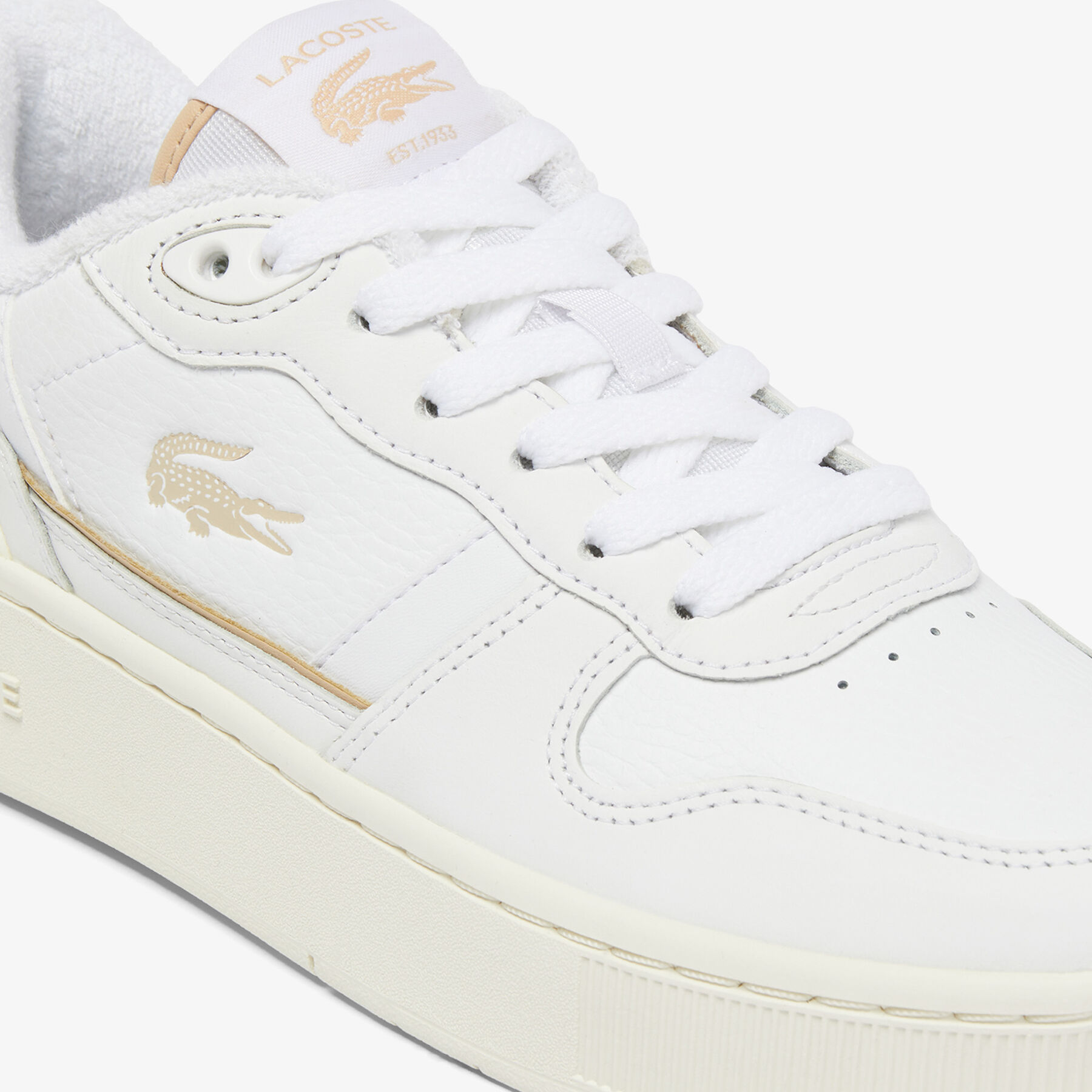 lacoste women s t clip platform trainers