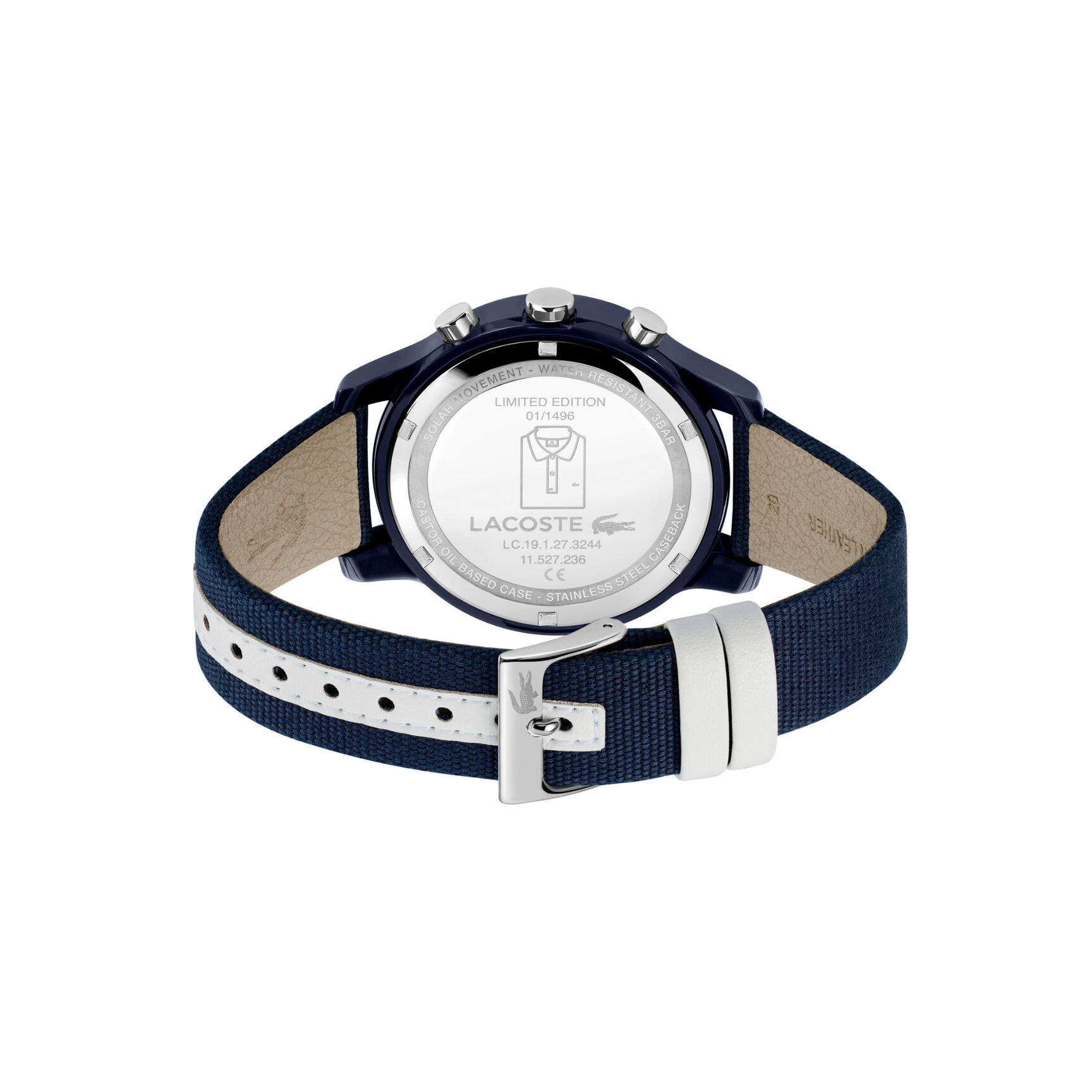 Lacoste L.12.12 Solar Mens Blue Dial Watch Lacoste L.12.12 Solar Mens Blue Dial Watch