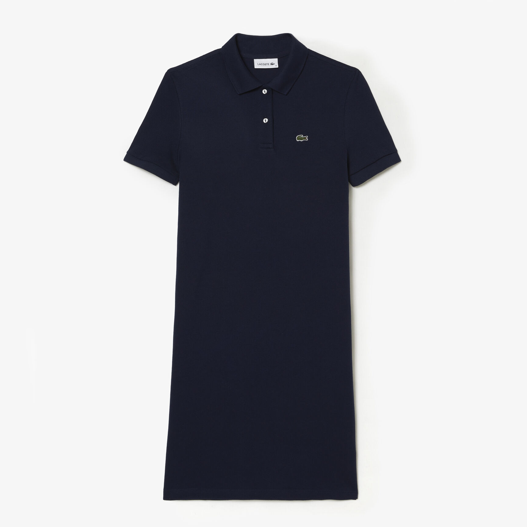 Women's Lacoste Piqu Knit Polo Dress - EF7767-00-166