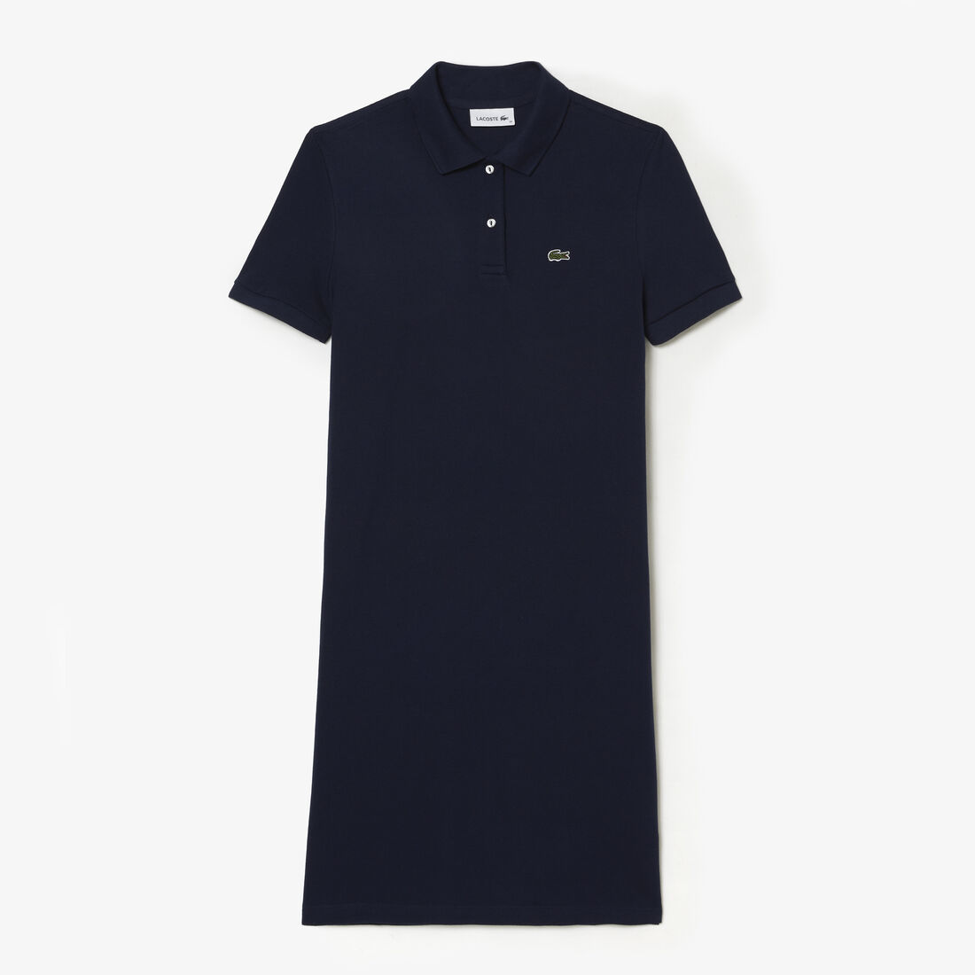Women's Lacoste Pique Knit Polo Dress Women's Lacoste Piqu Knit Polo Dress - EF7767-00-166