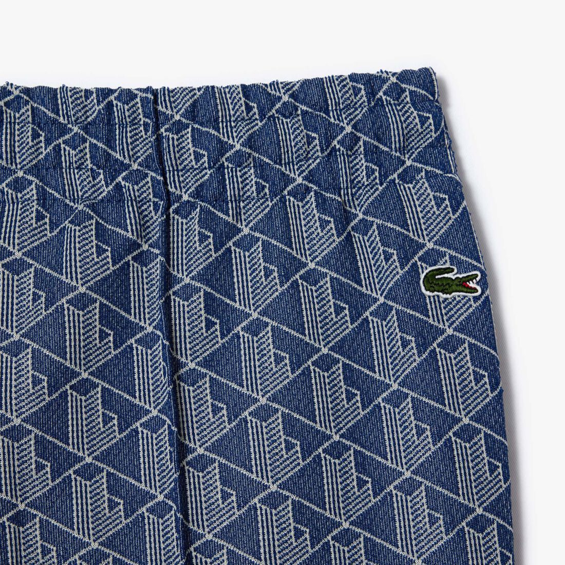 بنطال رياضي واسع منقوش Women's Lacoste Monogram Print Trackpants - XF9313-00-QIE